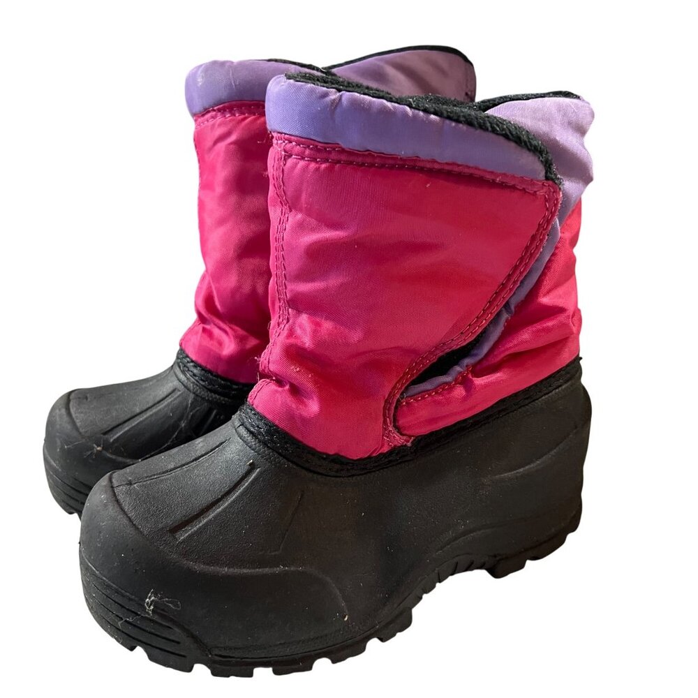 Northside Kids Waterproof Winter Boots Size‎ 10 Pink & Purple